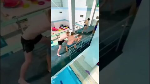 Prank went wrong in swimming pool #shorts