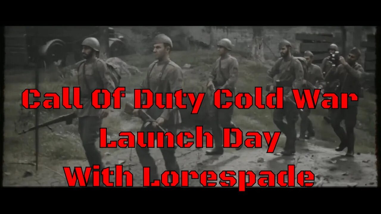 Call Of Duty Cold War Lunch Day! With Lorespade