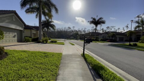 4K Ultrawide Walk- Southwest Florida Neighborhood Tour