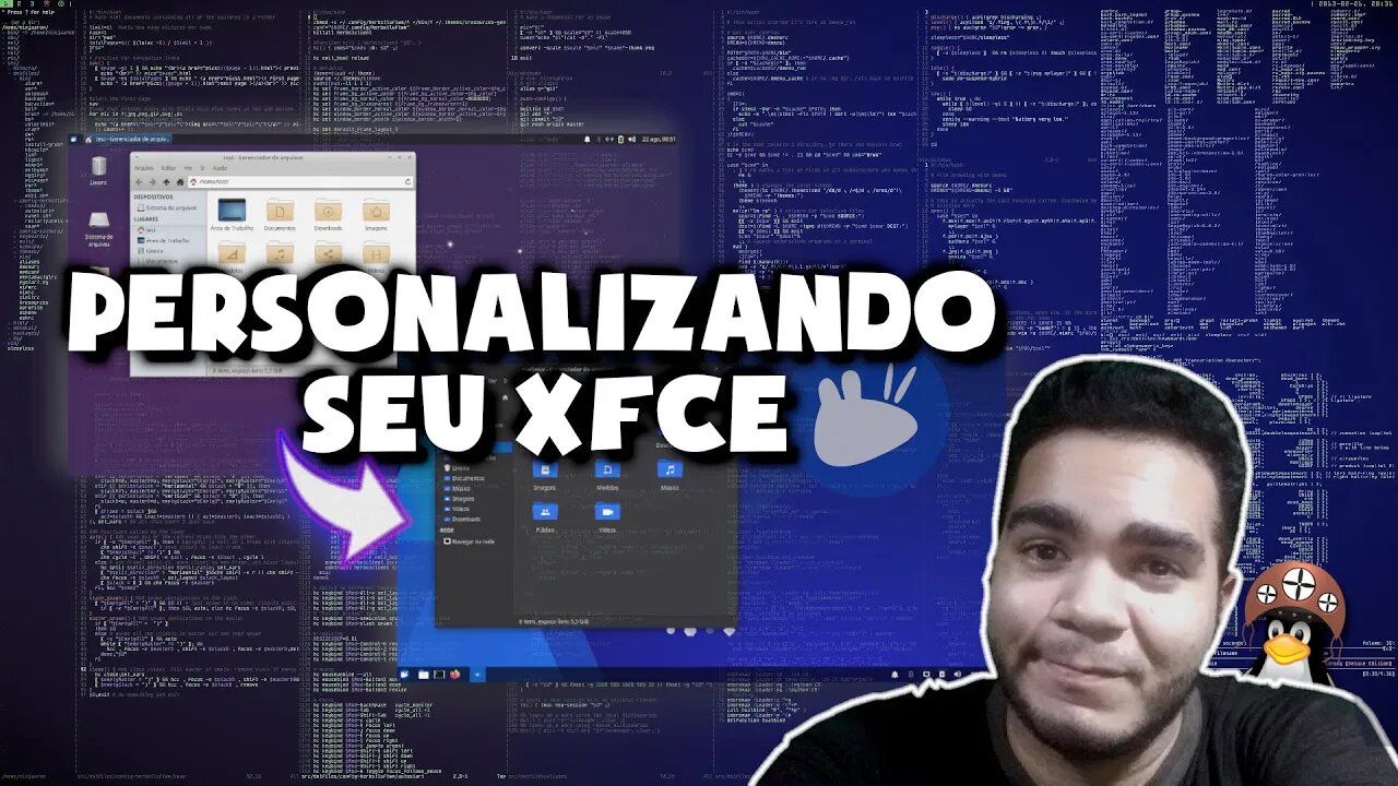 Como PERSONALIZAR o seu UBUNTU (XFCE)