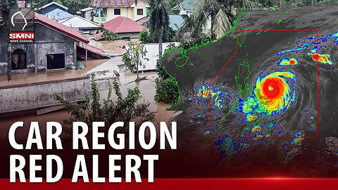 Mga probinsya sa CAR patuloy na naka-red alert dahil sa bagyong #EgayPH