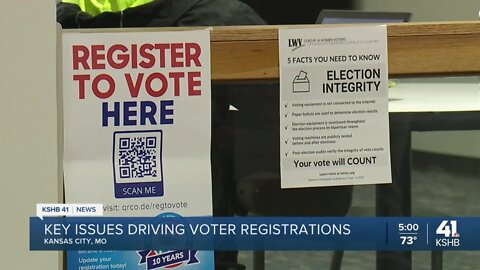 Key Issues Driving Voter Registrations