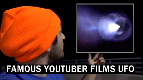 Famous Youtuber Films UFO Over West Coast - UFO Sightings - UAP Caught on Camera