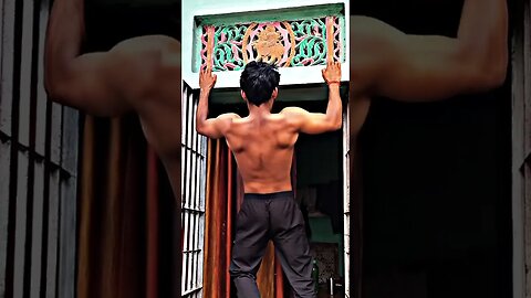 Back 🤯🔥 #pullups #backworkout #fitness #75hardchallenge #jaishreeram