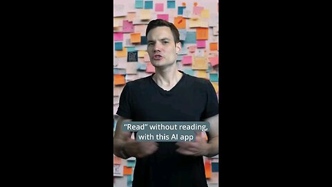 Read without reading app