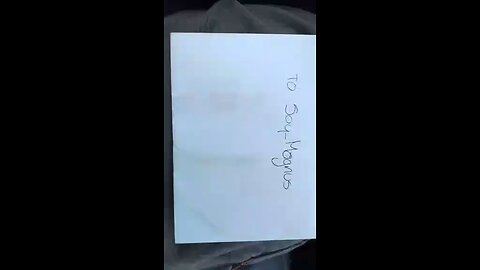 Mystery gift unboxing