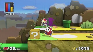 Paper Mario Color Splash Play Through #7 Daffodil Peak (No Commentary)