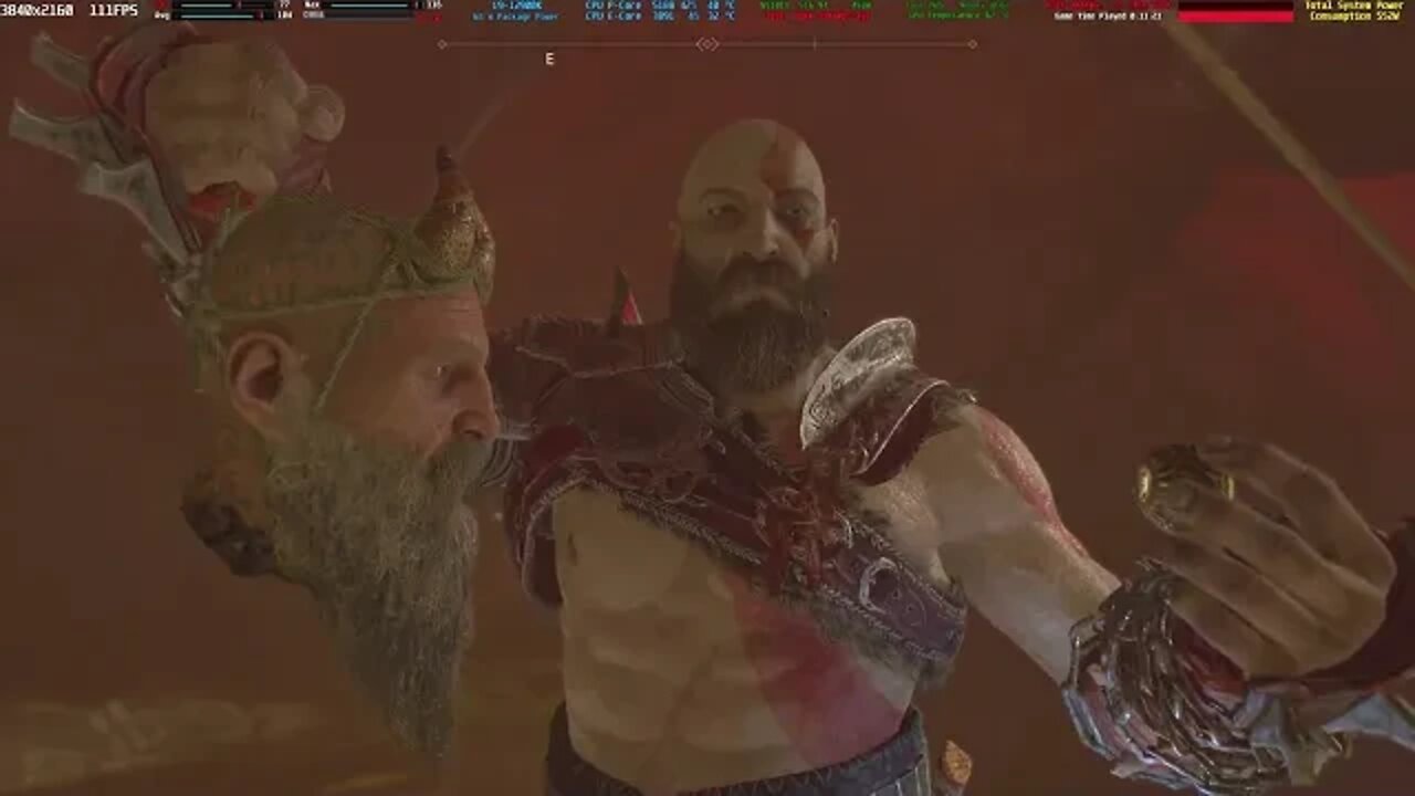 GOD OF WAR 4k hdr the DEATH! Baldur'