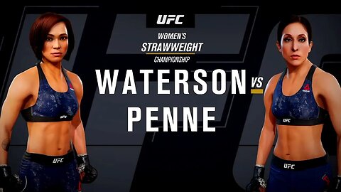 EA Sports UFC 3 Gameplay Jessica Penne vs Michelle Waterson