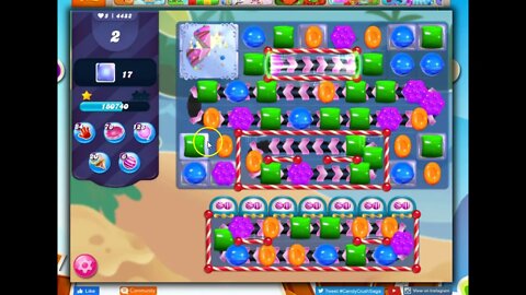 Candy Crush Level 4482 Talkthrough, 21 Moves 0 Boosters