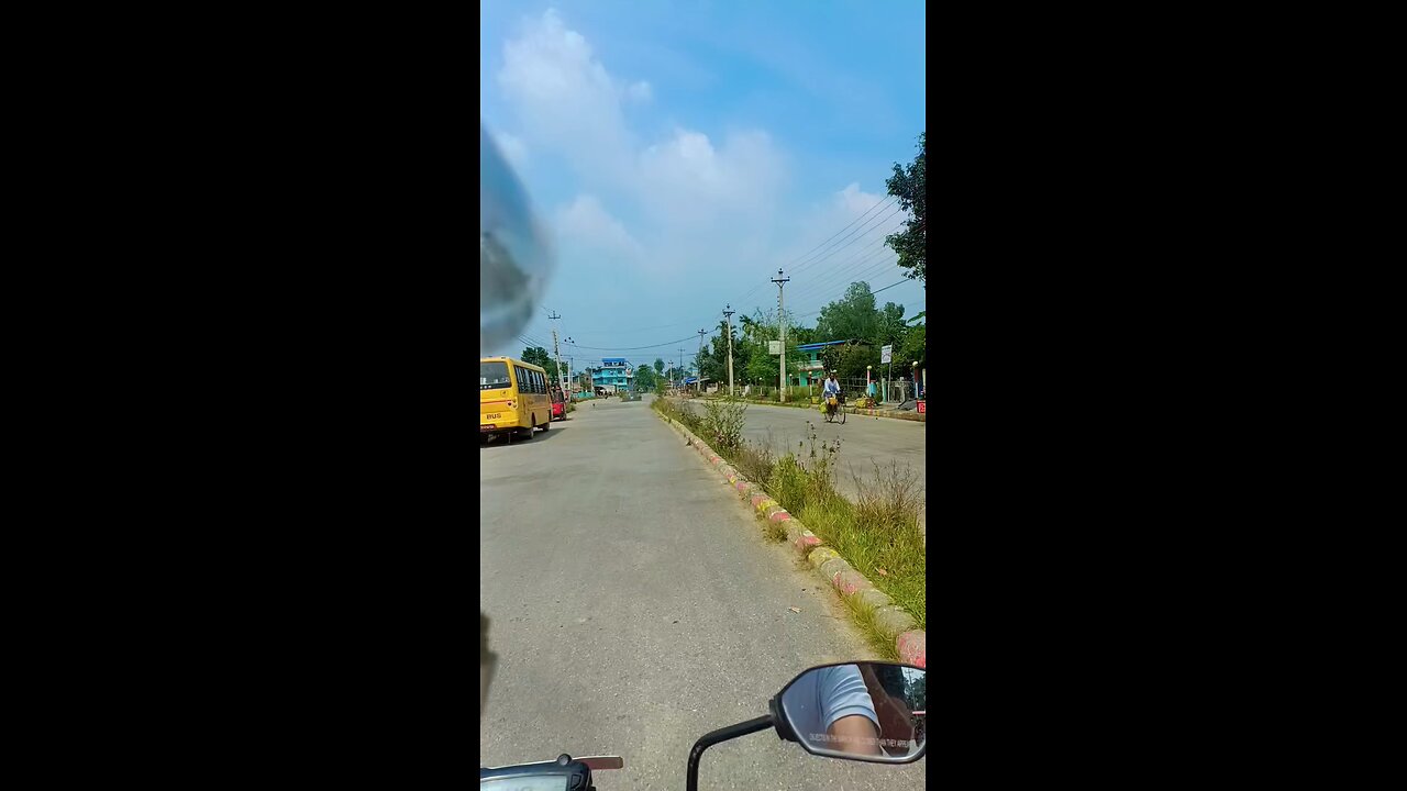 Road view from nepal