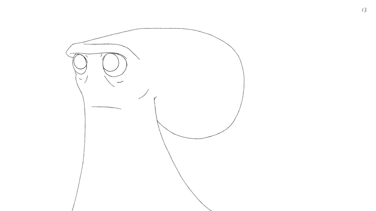 Scheming Octopus - Hand Drawn 2D Animation