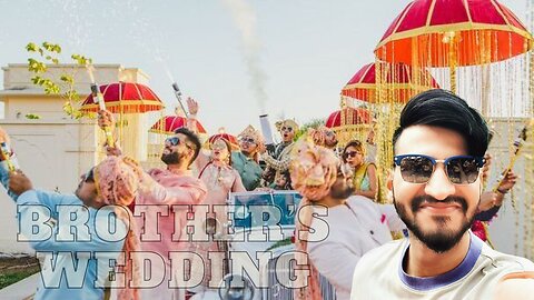 "Capturing Love and Joy: A Spectacular Journey Through My Elder Brother's Dream Wedding!"