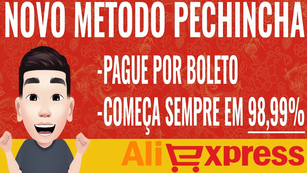 NOVO MÉTODO PECHINCHA ALIEXPRESS 2022 │ 98,98% NO CELULAR OU PC