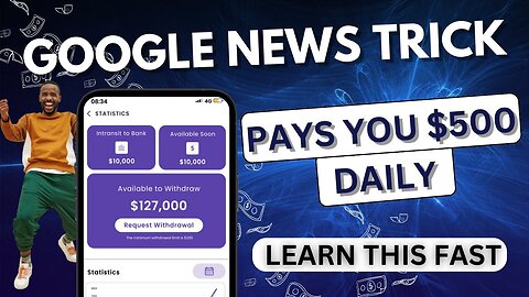 Earn $1000 PER DAY Using Google News by Copy & Paste (How to Earn Money Online 2023)