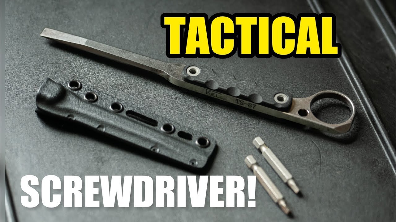 The EDC Tactical Screwdriver You've Been Waiting For!