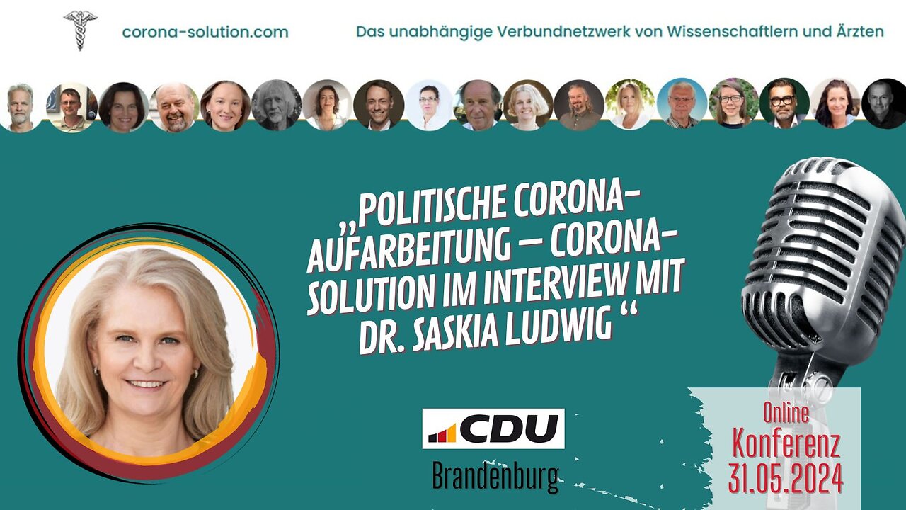 Politische Corona-Aufarbeitung – CS im Interview mit Dr. Saskia Ludwig | CDU | 31.05.2024