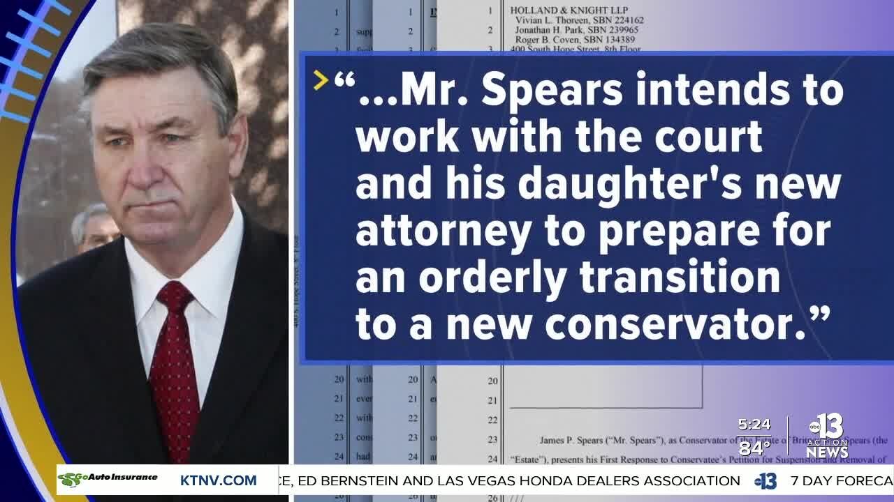 Britney Spears father agrees to step down