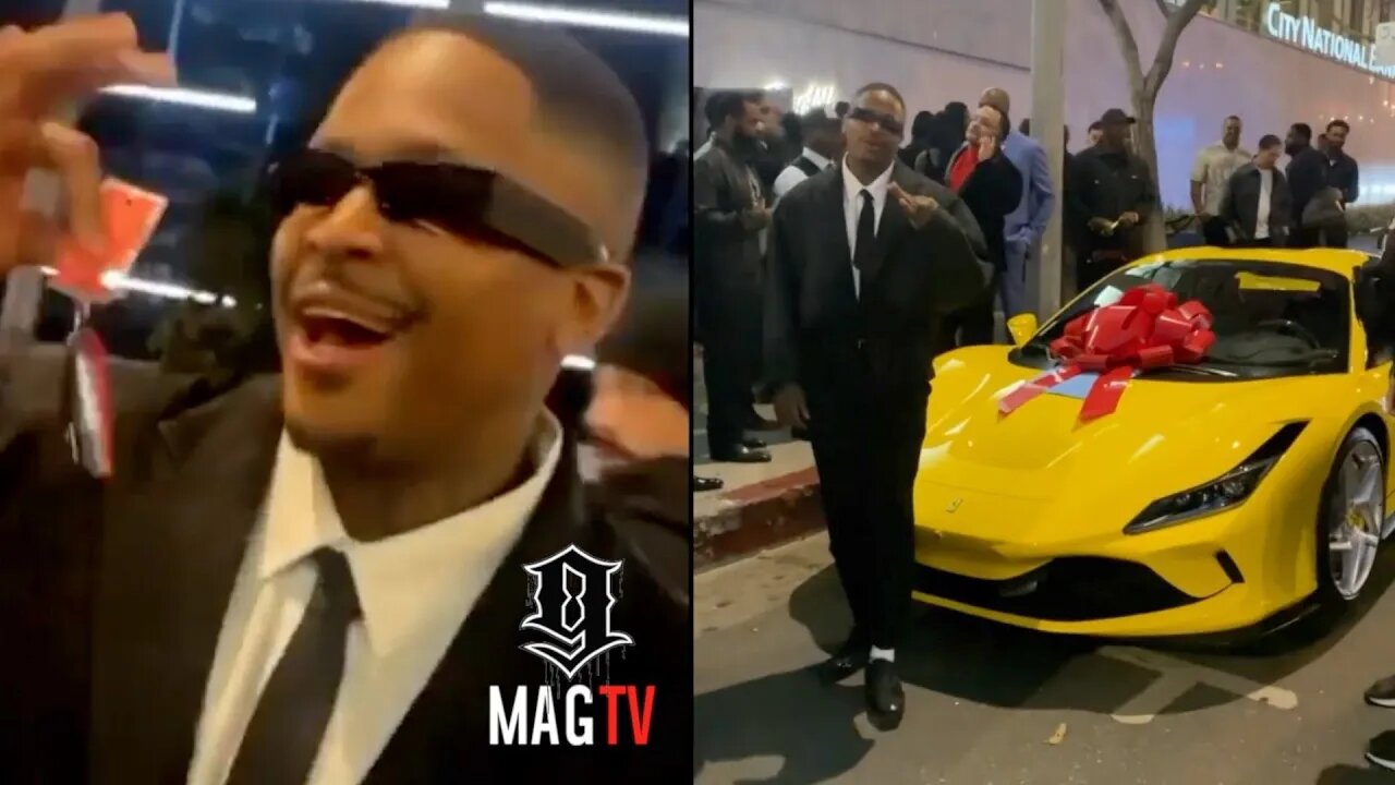 YG Gifts Himself A $300k+Ferrari F8 Spider For His 32nd B-Day! 🏎