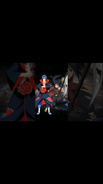 ITACHI Lawan MADARA.#shorts