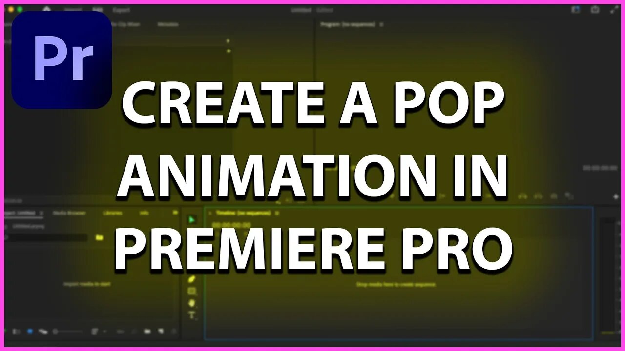 How To Create An Pop Animation In Premiere Pro