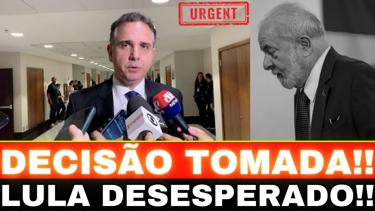 REVIRAVOLTA!! PACHECO DESAFIA LULA E TOMA DECISÃO!! GRANDE NOTÍCIA....