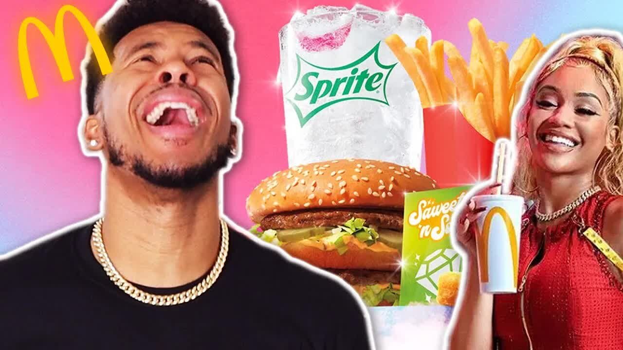 The Saweetie Meal - McDonald's NEW Saweetie Meal REVIEW! [Low Tier God Reupload]
