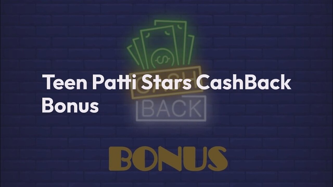 Cashback Bonus