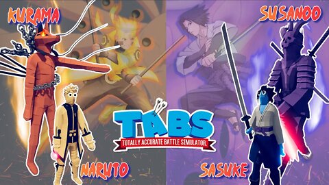 Criando personagens do Naruto no Unit Creator do TABS - Totally Accurate Battle Simulator