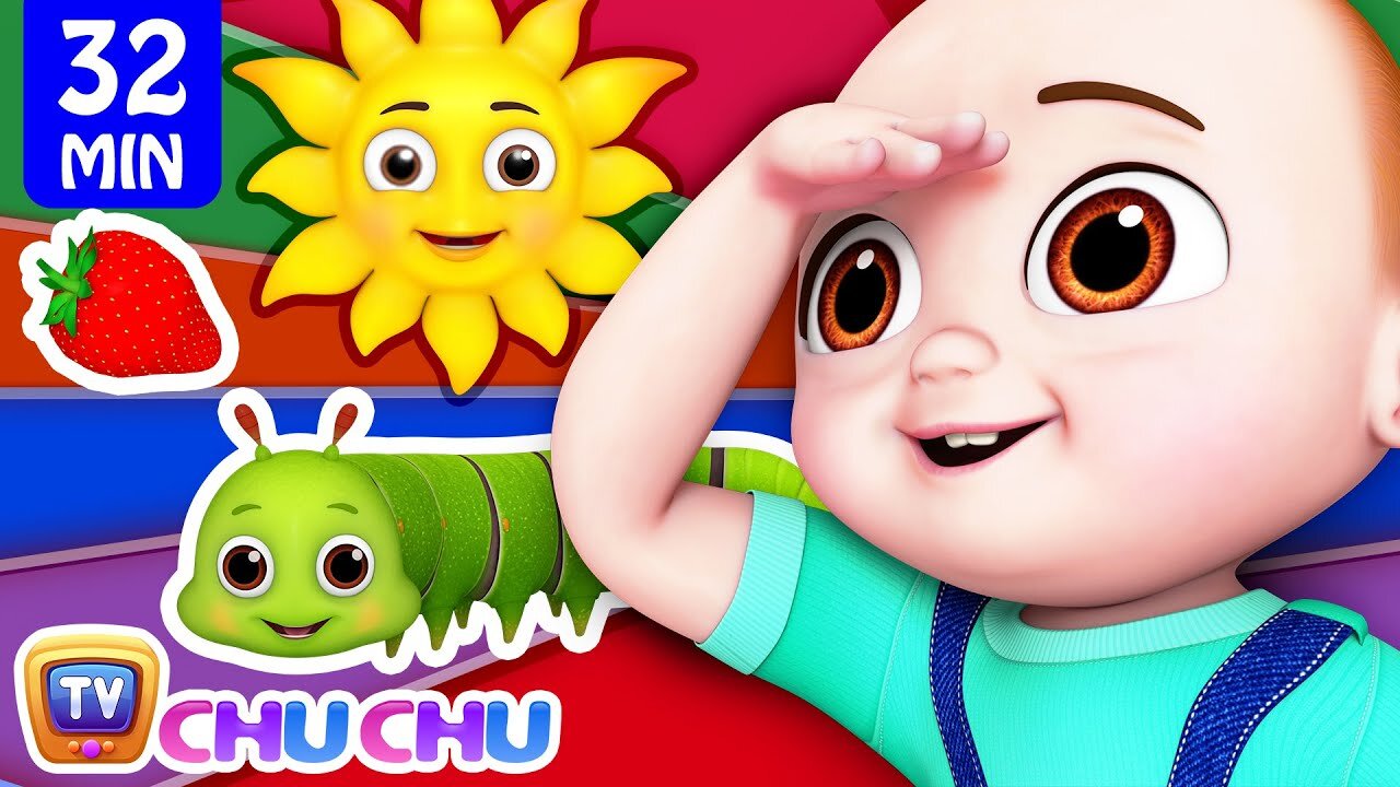 I See Colors Nursery Rhyme with Baby Taku - Kids Songs and Learning Videos for Babies by ChuChu TV
