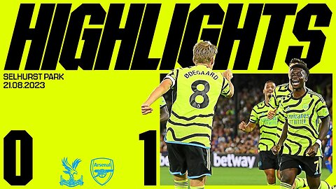 HIGHLIGHTS _ Crystal Palace vs Arsenal (0-1) _ Premier League _ Odegaard