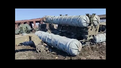 S-300 BATTERY DECREASE IMAGES! RUSSIA UKRAINE WAR!