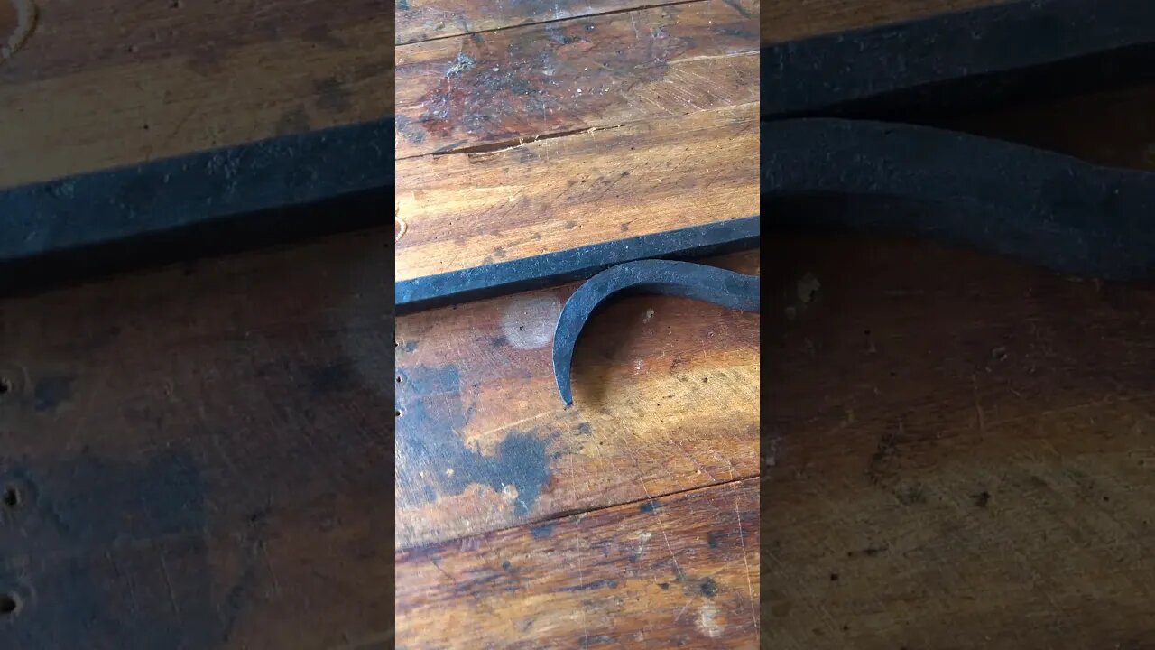Fire poker blacksmith made #fireplace
