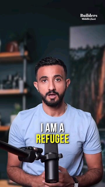 Refugees - You can spend your lives whining and moaning OR You can learn from this guy!