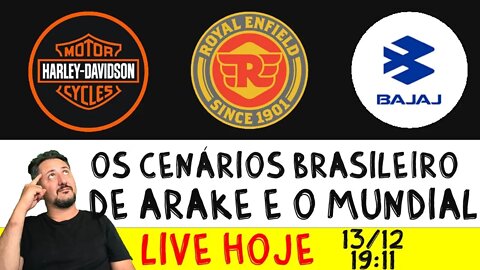 HARLEY DAVIDSON, ROYAL ENFIELD e BAJAJ: Os cenários BRASILEIRO DE ARAKE e Mundial