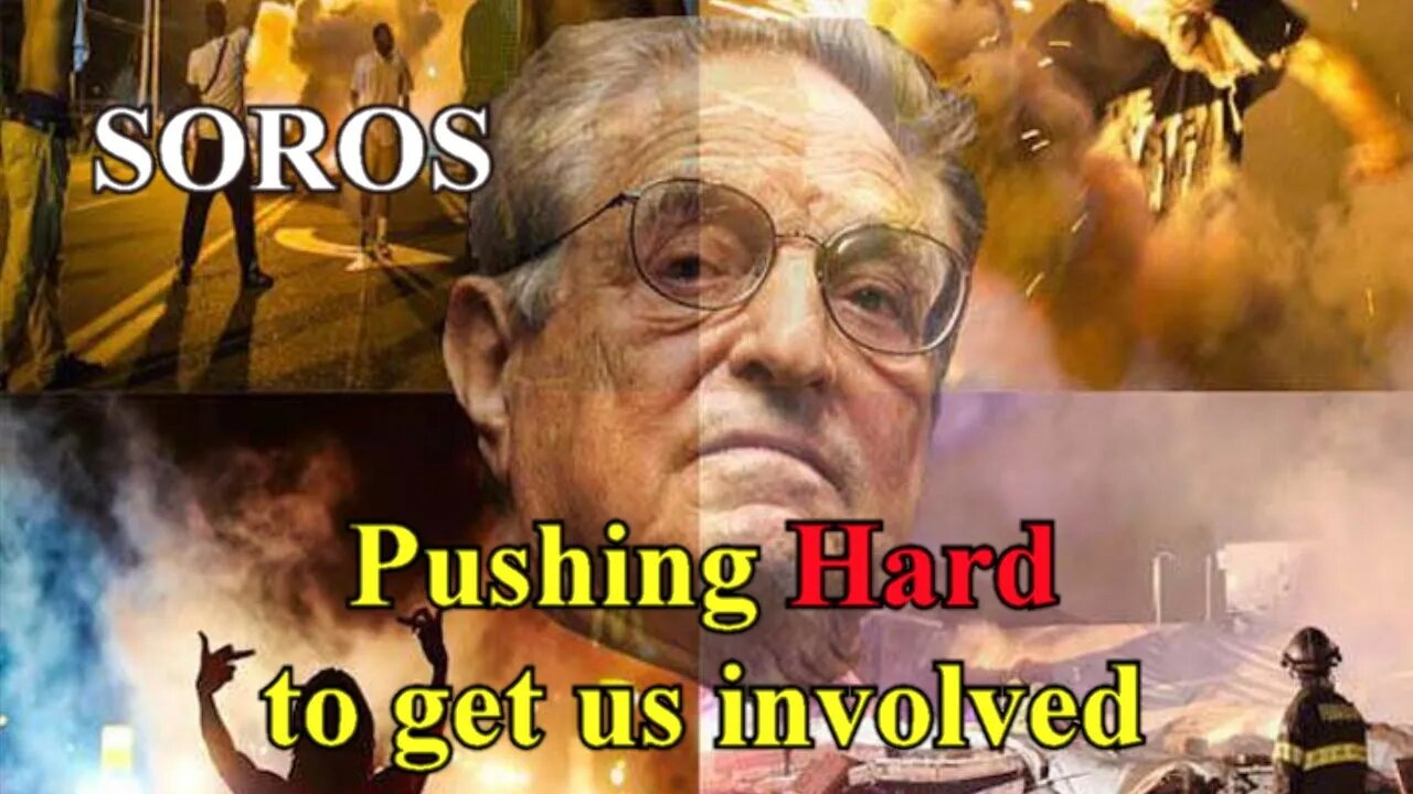 UKRAINE Something Stinks! Soros advising we jump right in there!