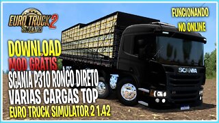 MOD SCANIA P310 QUALIFICADA PARA ETS2 1.42