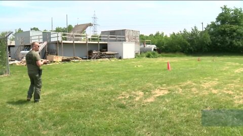 MPD demonstrates the force of fireworks