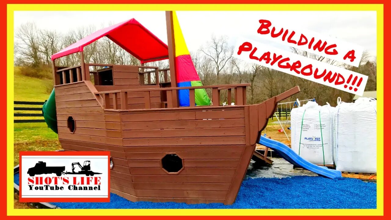 Building a Neighborhood Playground!! | Shots Life