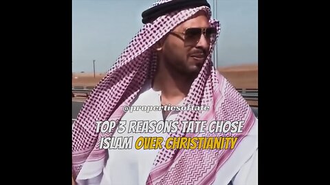 TOP 3 REASONS Tate Chose Islam Over Christianity