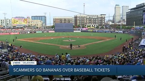 Scammers Bananas over Baseball Tickets