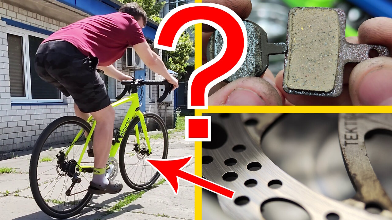 Why don't disc brakes work on a bike? Bicycle brake replacement.