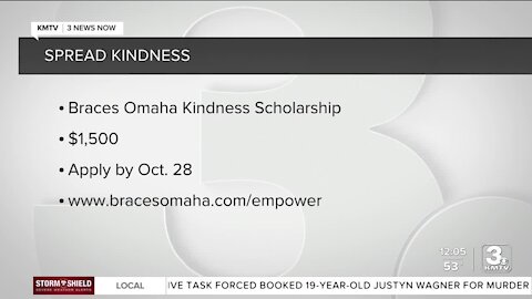 Win a $1,500 scholarship for being kind