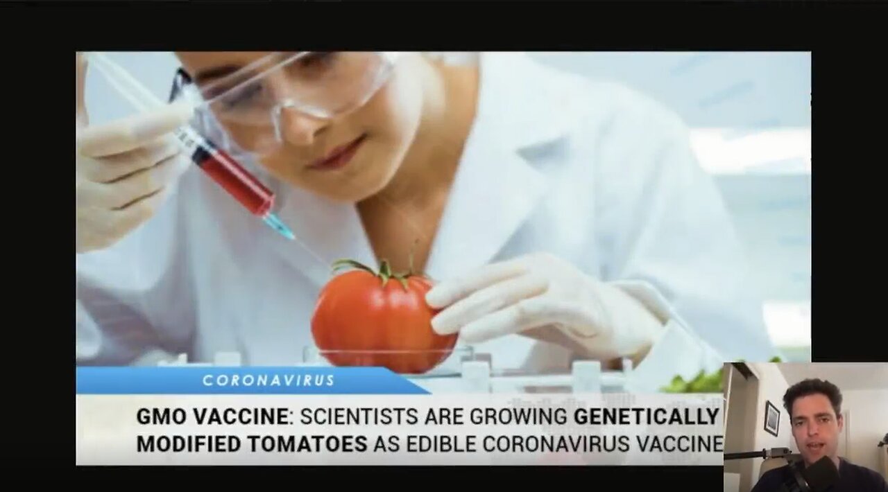 Edible Vaccine PHARMING Food that Changes YOU- Ice Age Farmer 7-31-20