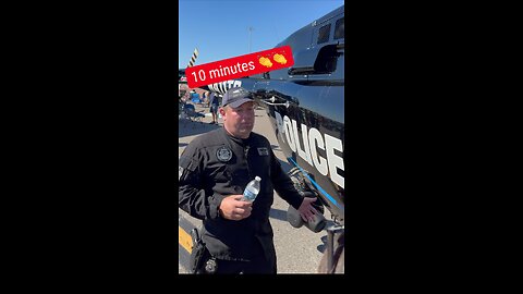 10 minutes👏👏👍 👮‍♀️##police #camera #policehelicopter #aviation #pilot #floridalife #florida