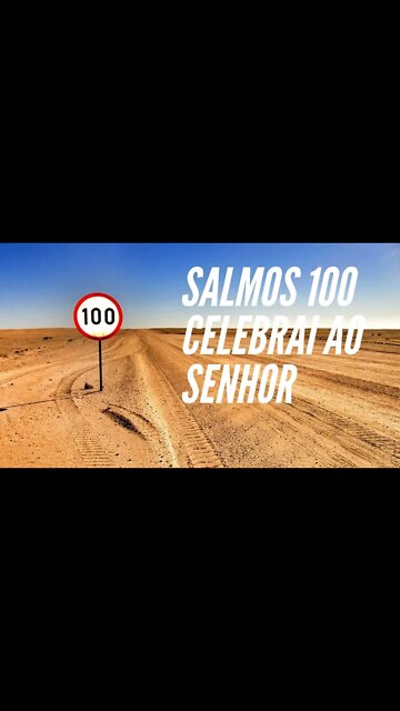 BOM DIA! SALMOS 100.#shorts