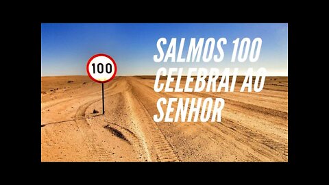 BOM DIA! SALMOS 100.#shorts