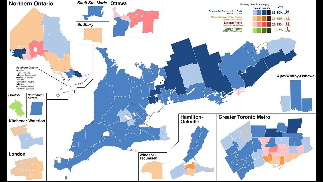 NDP Rebound? | Ontario Provincial Election Forecast (May 8 2022)