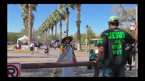 "We worship mother earth" Pagan vs Christian -Phoenix Arizona pagan festival