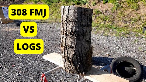 308 FMJ vs LOGS (AR-10 M80 Ball)